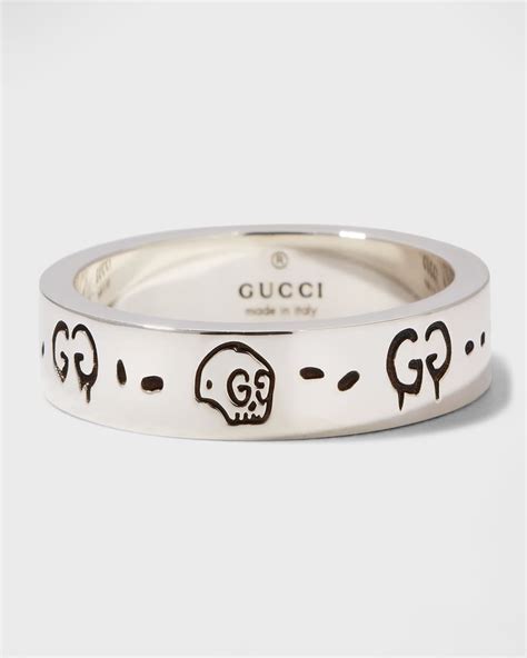 gucci g cutout ring|gucci ghost ring price.